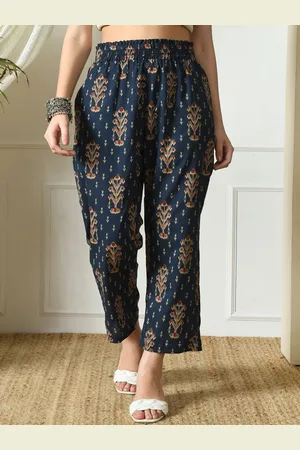 Kalini Women Floral Printed Trousers