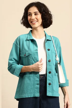 Mast & Harbour Twill Pure Cotton Denim Jacket