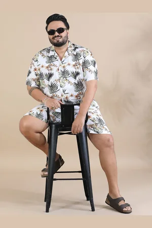 Bushirt Printed Short Sleeves Shirt & Shorts