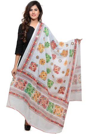 Banjara Embroidered Dupatta with Thread Work