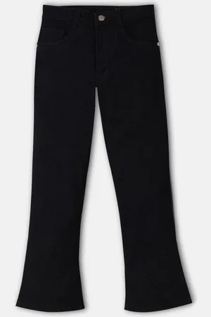 URBANO Boys Regular Fit Washed Bootcut Stretchable Jeans
