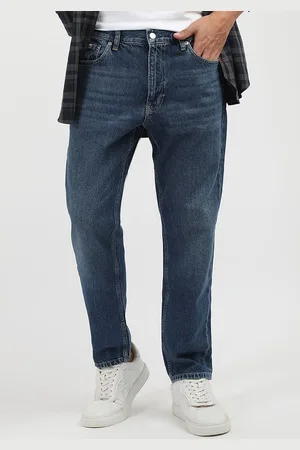 Calvin Klein Men Slash Knee Jeans
