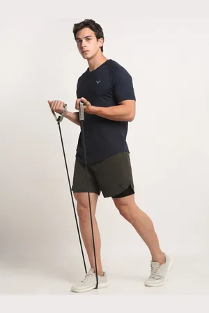 Invincible Men Double Layered Shorts