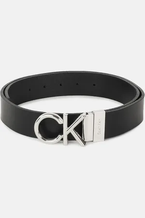 Calvin Klein Men Black Leather Belt