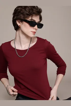 Roadster The Life Co. Long Sleeves Pure Cotton T-shirt