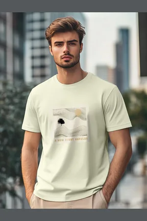 NOBERO Men Printed T-shirt