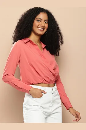 Invictus Gathered Shirt Style Top