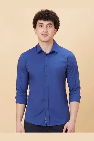 Being Human Spread Collar Slim Fit Casual Shirt