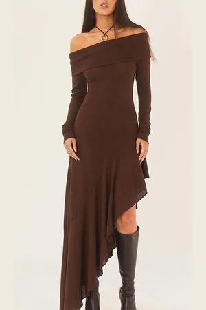 LULU & SKY Women Sheath Midi Dress