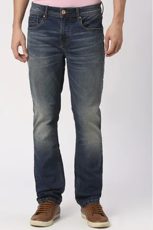 Being Human Men Slim Fit Clean Look Light Fade Jeans
