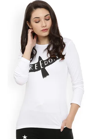 Campus Women White Printed Top