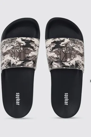 SPYKAR Men Printed Flip Flop Slider