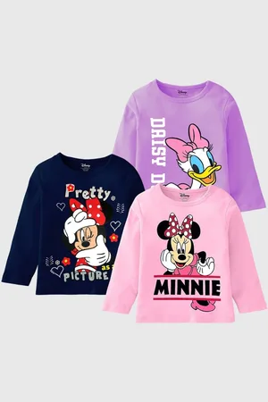 Miss and Chief Girls 3 Printed Applique T-shirt