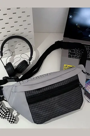Stylecast Checked Fanny Pack