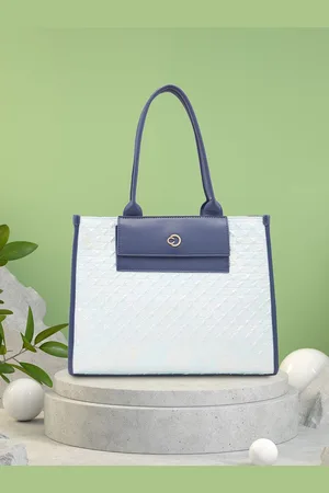 Caprese Textured PU Structured Shoulder Bag