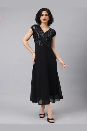 Latin Quarters Women Self Design Maxi Midi Dress