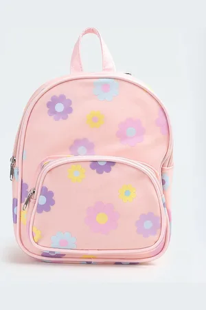 Max Collection Girls Floral Print Backpack