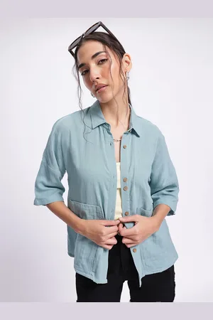 DressBerry Pocket Power Oversized Shirt