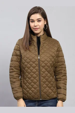 Monte Carlo Women Geometric Lightweight Outdoor Quilted Jacket