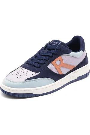 RARE RABBIT Men Colourblocked Leather Sneakers