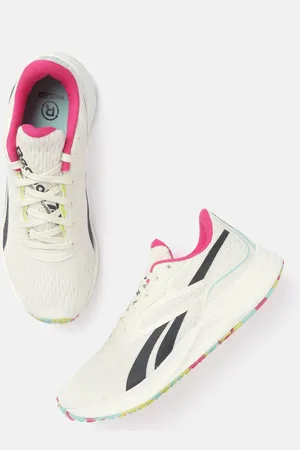 Reebok Women Beige Woven Design Floatride Energy Grow Running Shoes