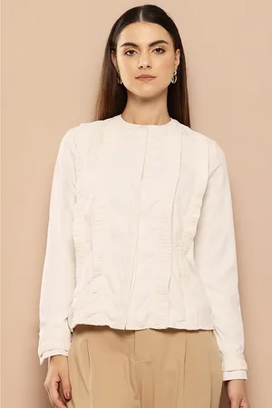 Invictus Ruffled Shirt Style Top