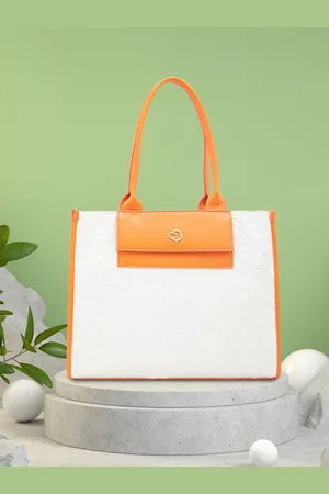 Caprese Textured PU Structured Shoulder Bag