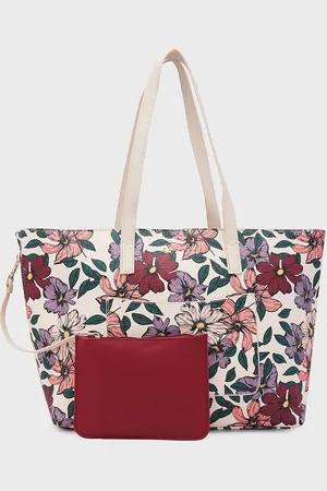 Caprese Printed PU Shopper Shoulder Bag