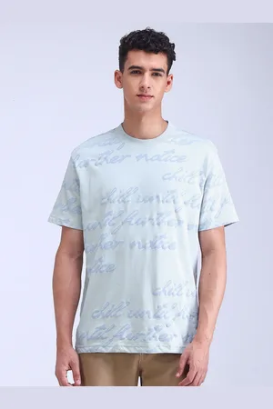 Flying Machine Men Printed T-shirt