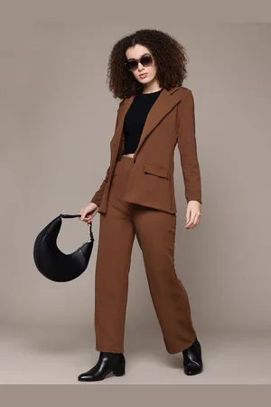 Roadster The Lifestyle Co. Single-Breasted Blazer With Trousers