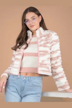Crimsoune Club Women Mock Collar Tie and Dye Casual Parka Jacket