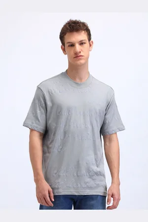 Flying Machine Men Brand Logo Printed Pockets T-shirt