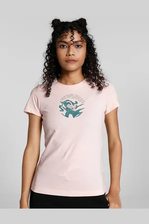 PUMA Women Evide Graphic Printed Cotton T-Shirt