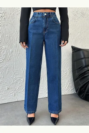 KOTTY Women Straight Fit High-Rise Stretchable Jeans