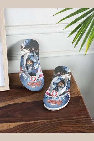 toothless Boys Printed Rubber Thong Flip-Flops