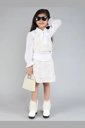 taffykids Girls Top with Skirt