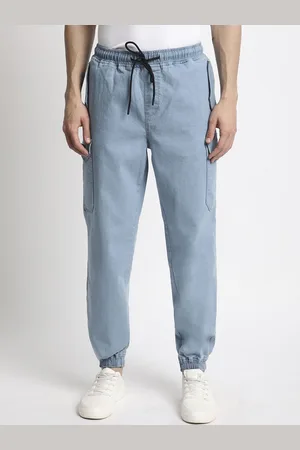 IVOC Men Cotton Relaxed Joggers Trousers