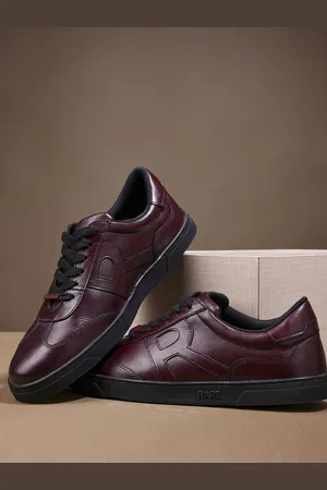 RARE RABBIT Men Merc Leather Sneakers