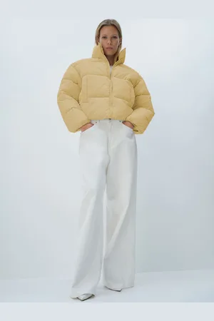 KOTTY Women Crop Puffer Jacket