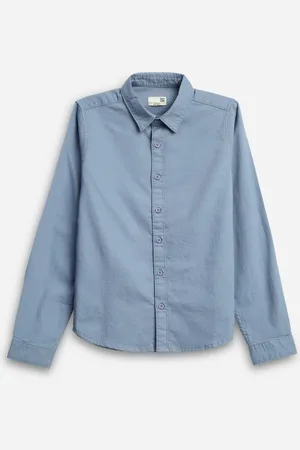 BONKIDS Boys Opaque Casual Shirt