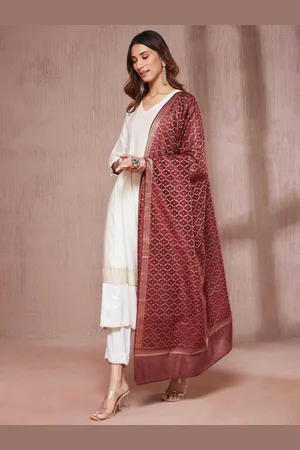 Fabindia Ethnic Motifs Woven Design Dupatta