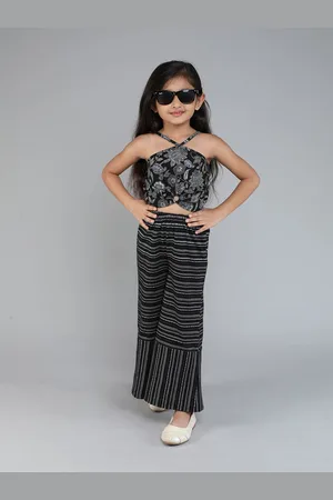 taffykids Girls Printed Top with Pyjamas
