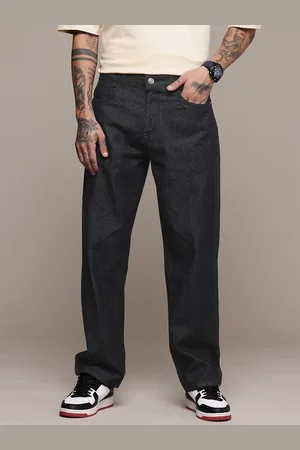 WROGN Men Loose Fit Light Fade Pure Cotton Jeans