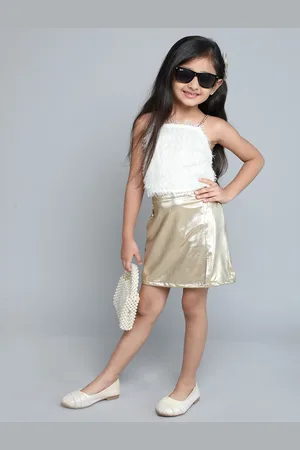 taffykids Girls Top with Skirt