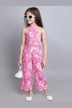 taffykids Girls Printed Top with Trousers