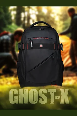 Swiss Military Unisex Backpack with Earphone Gate