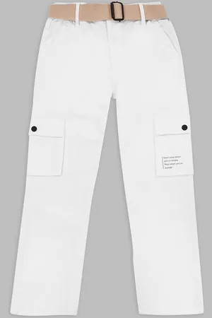 CAVIO Boys Comfort Cotton Cargos Trousers
