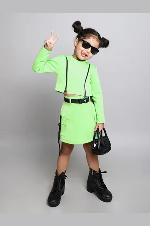 taffykids Girls Top with Skirt