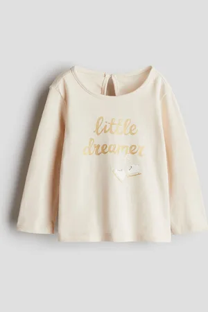 H&M Girls Print-Motif Top