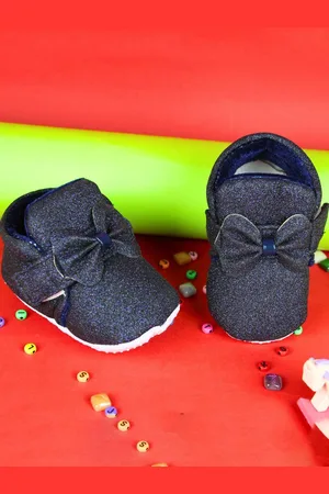 Neska Moda Girls Cotton Booties